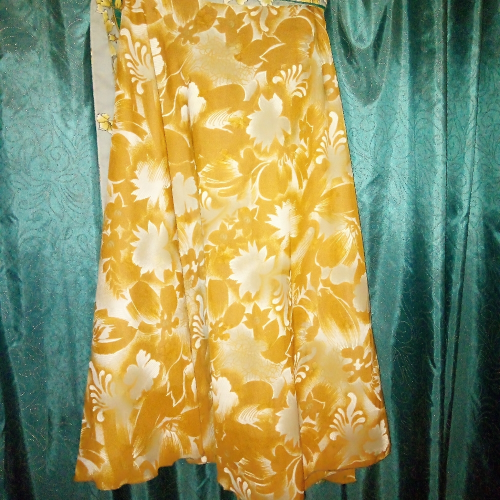 Two sided wrap skirt